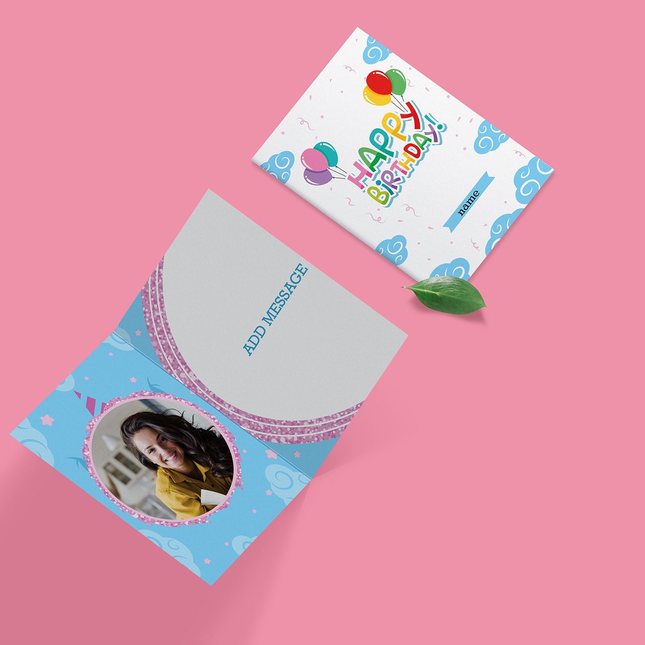Happy Birthday Personalized Greeting Card